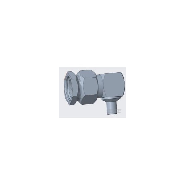 Te Connectivity Rf Sma Connector, 1 Contact(S), Male, Cable Mount, Solder Terminal, Locking, Plug 1051165-1 - main